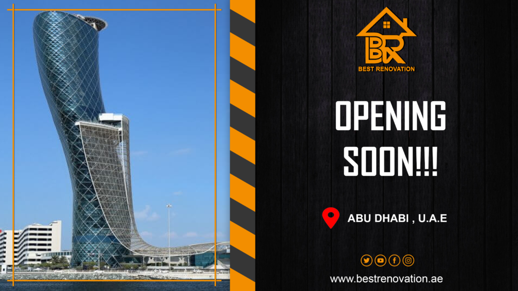 Best Renovation Abu Dhabi Branch | Visit Branch for more details