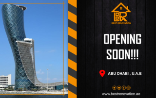 Best Renovation Abu Dhabi Branch opening soon