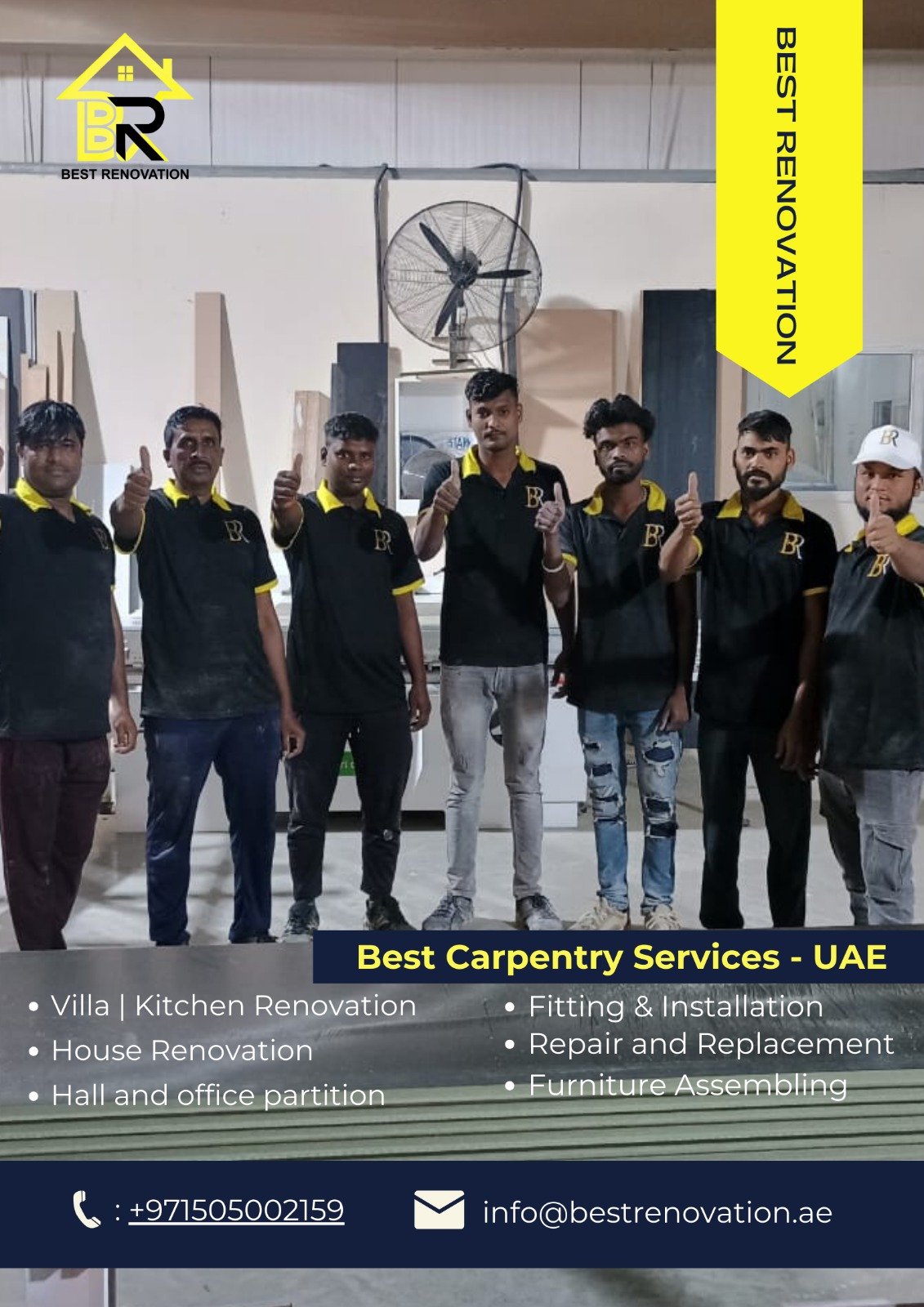 Carpenter services in Dubai