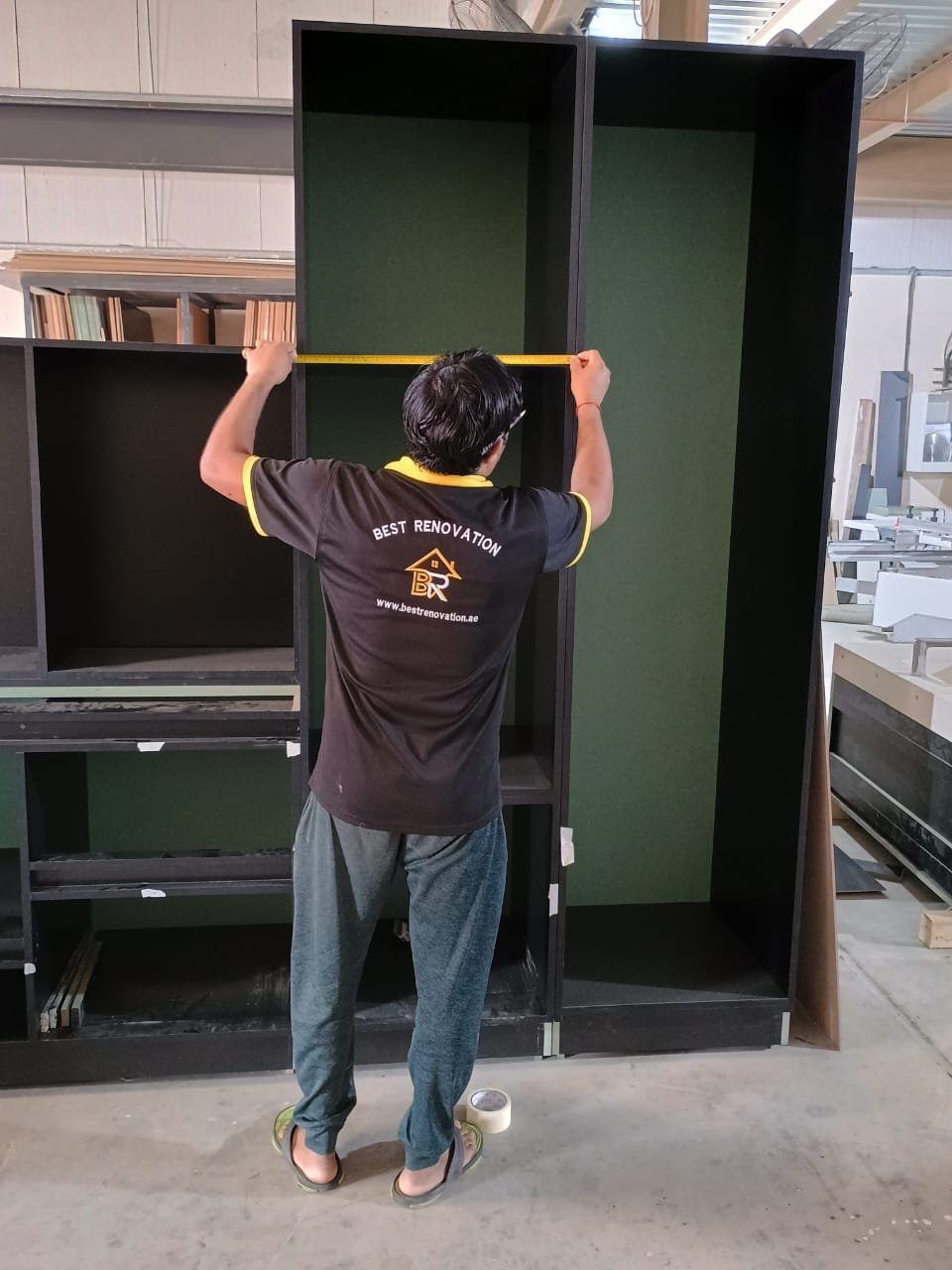 wooden wardrobe making near me