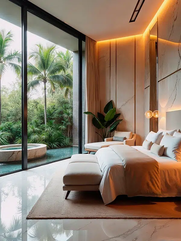 Villa Renovation in Al Barari-bedroom