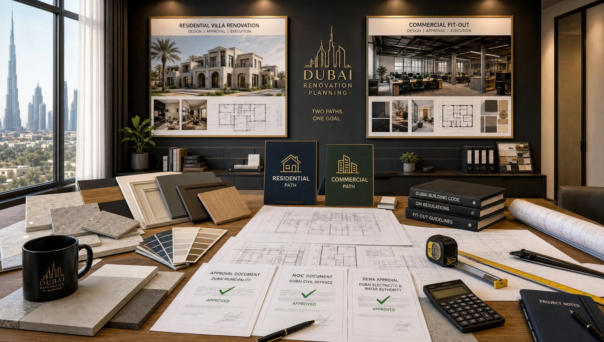 Residential and Commercial Renovations Compared - Main Image